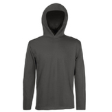 Fruit of the Loom Long Sleeved Hooded T-Shirt